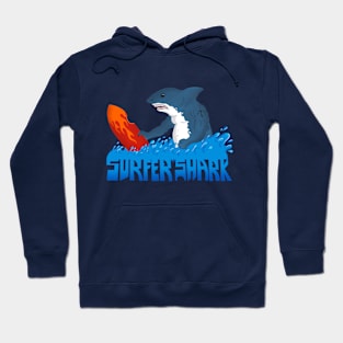 Surfer Shark Hoodie